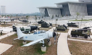 Sáu chủ đề trong không gian trưng bày tầng 1 Bảo tàng Lịch sử Quân sự Việt Nam mới