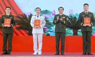 Quân ủy Trung ương - Bộ Quốc phòng tuyên dương 70 gương mặt trẻ ưu tú