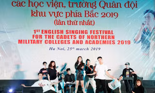 Một tiết mục của các bạn trẻ tại liên hoan