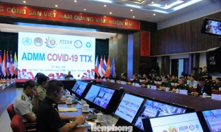 Quân y ASEAN diễn tập 3 kịch bản ứng phó COVID-19