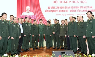 Xây dựng Quân đội tinh, gọn, mạnh, tiến lên hiện đại