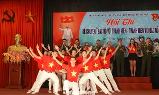 Phần thi của Liên chi đoàn Tiểu đoàn đặc nhiệm 2 về sự quan tâm, chăm lo rèn luyện và bồi dưỡng thế hệ trẻ của Bác