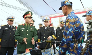 Lãnh đạo Quân ủy Trung ương - Bộ Quốc phòng tiếp sức bộ đội ra quân huấn luyện 