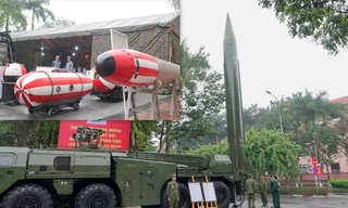 Cận cảnh ngư lôi, tổ hợp tên lửa của Quân đội nhân dân Việt Nam