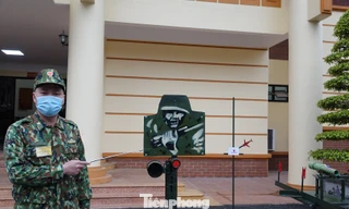 Biên phòng xứ Lạng trổ tài về các học cụ huấn luyện