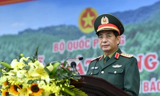 Đại tướng Phan Văn Giang yêu cầu toàn quân thực hiện hiệu quả việc trồng cây, bảo vệ rừng