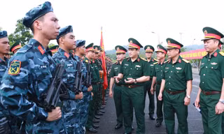 Chiến binh Quân khu 5 quyết hoàn thành xuất sắc nhiệm vụ A80