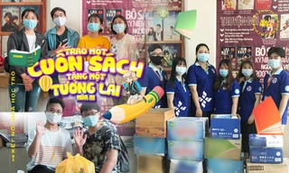 “Trao một cuốn sách - Tặng một tương lai”: Những trái tim ấm áp vững vàng giữa “tâm bão”