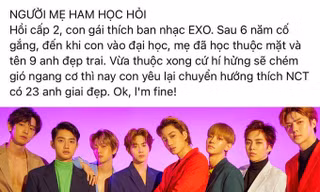 Phụ huynh thời 4.0: “Săn” album nhanh hơn săn sale, “nằm vùng” K-Pop rành không kém teen!