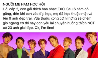 Phụ huynh thời 4.0: “Săn” album nhanh hơn săn sale, “nằm vùng” K-Pop rành không kém teen!
