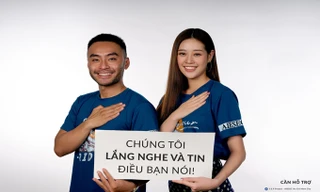 Khánh Vân, Dustin Phúc Nguyễn kêu gọi “Hãy cất tiếng nói” vì nạn nhân quấy rối tình dục