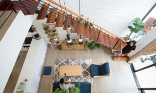 Nhà phố 2 tầng khoảng 1 tỷ đẹp mê mẩn với thiết kế gây ấn tượng mạnh