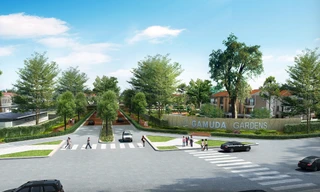 Toàn cảnh khu đô thị Gamuda Gardens.