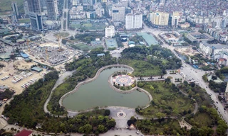 Đề xuất 'xén' đất công viên làm bãi xe, khu mua sắm ở Hà Nội