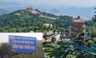 Những khu tâm linh khủng ồ ạt "mọc" trên đất rừng Thạch Thất.