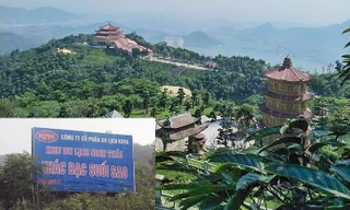 Những khu tâm linh khủng ồ ạt "mọc" trên đất rừng Thạch Thất.
