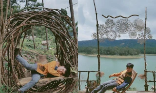 Bộ ảnh 'ngủ gật' của 9x Bình Thuận gây 'bão mạng' vì tư thế tạo dáng khó đỡ