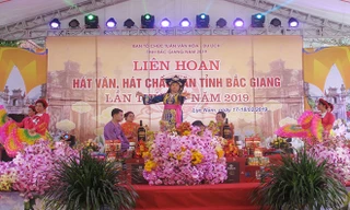 Khai mạc Liên hoan Hát văn tỉnh Bắc Giang lần thứ III – 2019