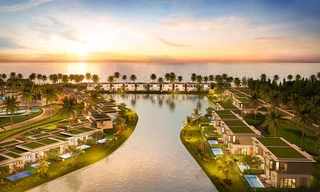 79 căn biệt thự nghỉ dưỡng Luxe Villas như 79 viên ngọc quý bên bờ đại dương.