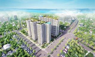 Dự án Imperia Sky Garden trải dài trên mặt đường lớn Minh Khai.