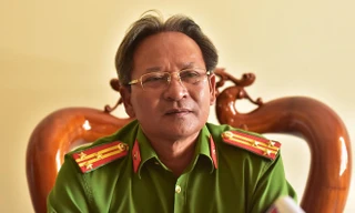 Thượng tá Võ Văn Náo, Trưởng công an huyện Bình Sơn. Ảnh: Zing