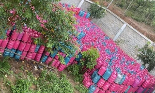 Phát hiện 5.000 vỏ bình gas bị chiếm giữ tại Công ty TNHH Dầu khí Quảng Bình
