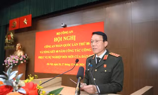 Lực lượng CAND nỗ lực phấn đấu hoàn thành thắng lợi các mục tiêu, yêu cầu nhiệm vụ công tác đề ra