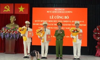 Thành lập 3 trung tâm giáo dục nghề nghiệp thuộc Bộ Tư lệnh Cảnh sát cơ động