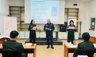 26 sĩ quan Cảnh sát Việt Nam tham gia tập huấn tại Italia