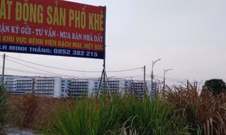 'Cò đất' nhộn nhịp quanh bệnh viện nghìn tỷ đắp chiếu ở Hà Nam