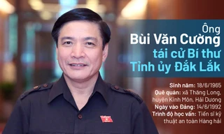 Chân dung Bí thư Tỉnh ủy Đắk Lắk Bùi Văn Cường 