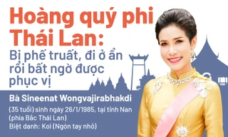Hoàng quý phi Thái Lan: Bị phế truất, đi ở ẩn rồi bất ngờ được phục vị 