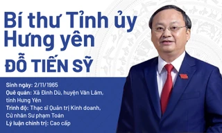 Chân dung Bí thư Tỉnh ủy Hưng Yên Đỗ Tiến Sỹ