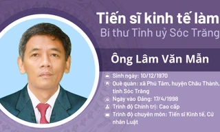 Tiến sĩ kinh tế làm Bí thư Tỉnh ủy Sóc Trăng