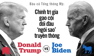 Bầu cử Tổng thống Mỹ: 'Ngôi sao' truyền thông đối đầu chính trị gia gạo cội