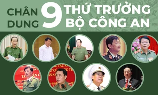 Chân dung 9 thứ trưởng Bộ Công an
