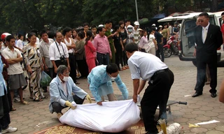 Phát hiện xác chết ở hồ Xã Đàn