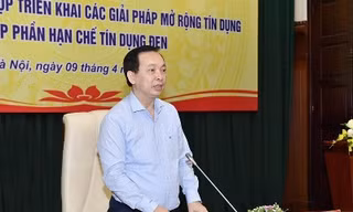 Phó Thống đốc Đào Minh Tú phát biểu tại Hội nghị