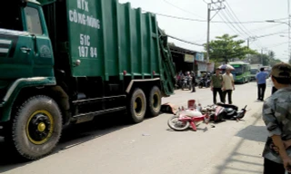 Hiện trường vụ tai nạn