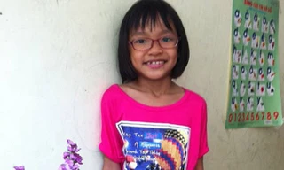 Bé Đỗ Ngọc Thùy Vân. 