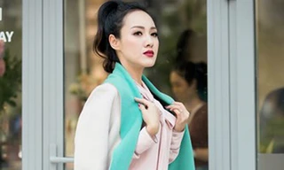 BTV Hoài Anh khác lạ, sành điệu khi không lên sóng