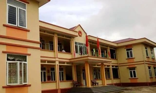 Công sở xã Hà Hải - nơi ông Nguyễn Tiến Dũng từng làm Chủ tịch xã trước khi bị kỷ luật