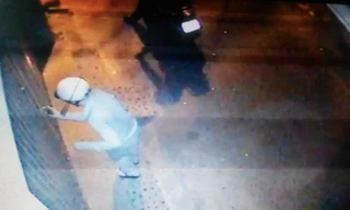 Ảnh ghi lại hệ từ hệ thống camera của gia đình chị V