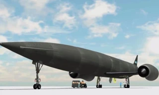 Mô hình máy bay Skylon. Ảnh: Robotpig.net 