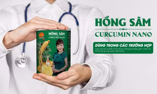 Khám phá công dụng tuyệt vời của hồng sâm trong Hồng Sâm Nano Curcumin
