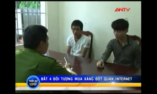 Bốn thanh niên rủ nhau mua xăng đốt quán Internet