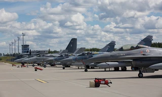 Tiêm kích NATO tham gia tập trận Ramstein Alloy. (Ảnh: NATO)