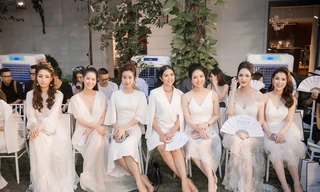 Dàn người mẫu, người đẹp tới dự sự kiện ra mắt Bộ sưu tập pre – fall 2018 tại Sofitel Legend Metropole Hà N