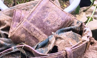 Tìm thấy đồ dùng cá nhân của cán bộ biên phòng mất tích