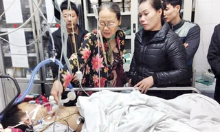 Vậy là không có phép màu nào xảy ra với cháu Lộc... Ảnh: T.G